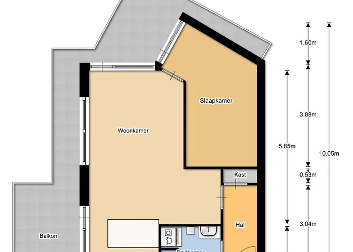 Appartement Sterflat 65